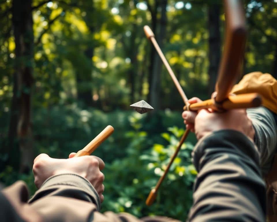 Atlatl use in modern hunting