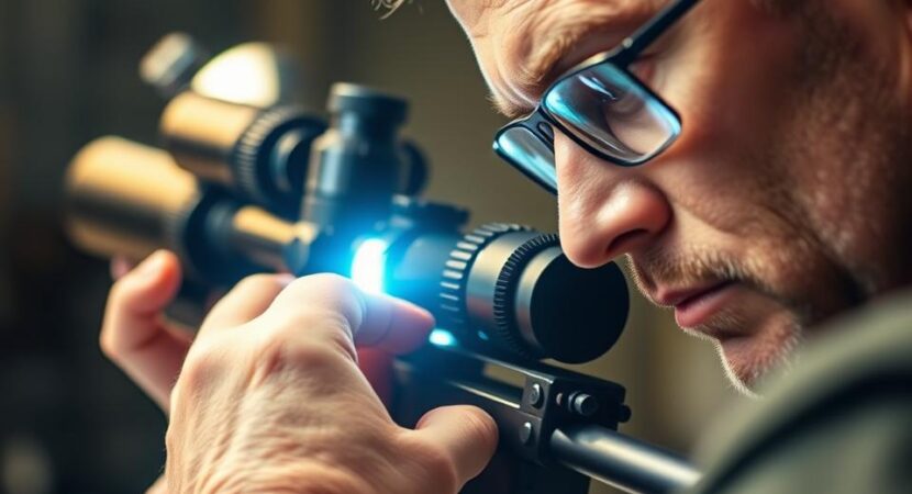 fix error on rifle scopes