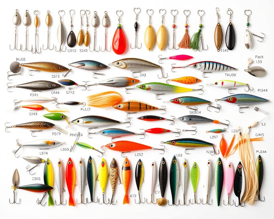 Fishing lures selection guide